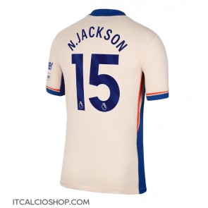 Chelsea Nicolas Jackson #15 Seconda Maglia 2024-25 Manica Corta
